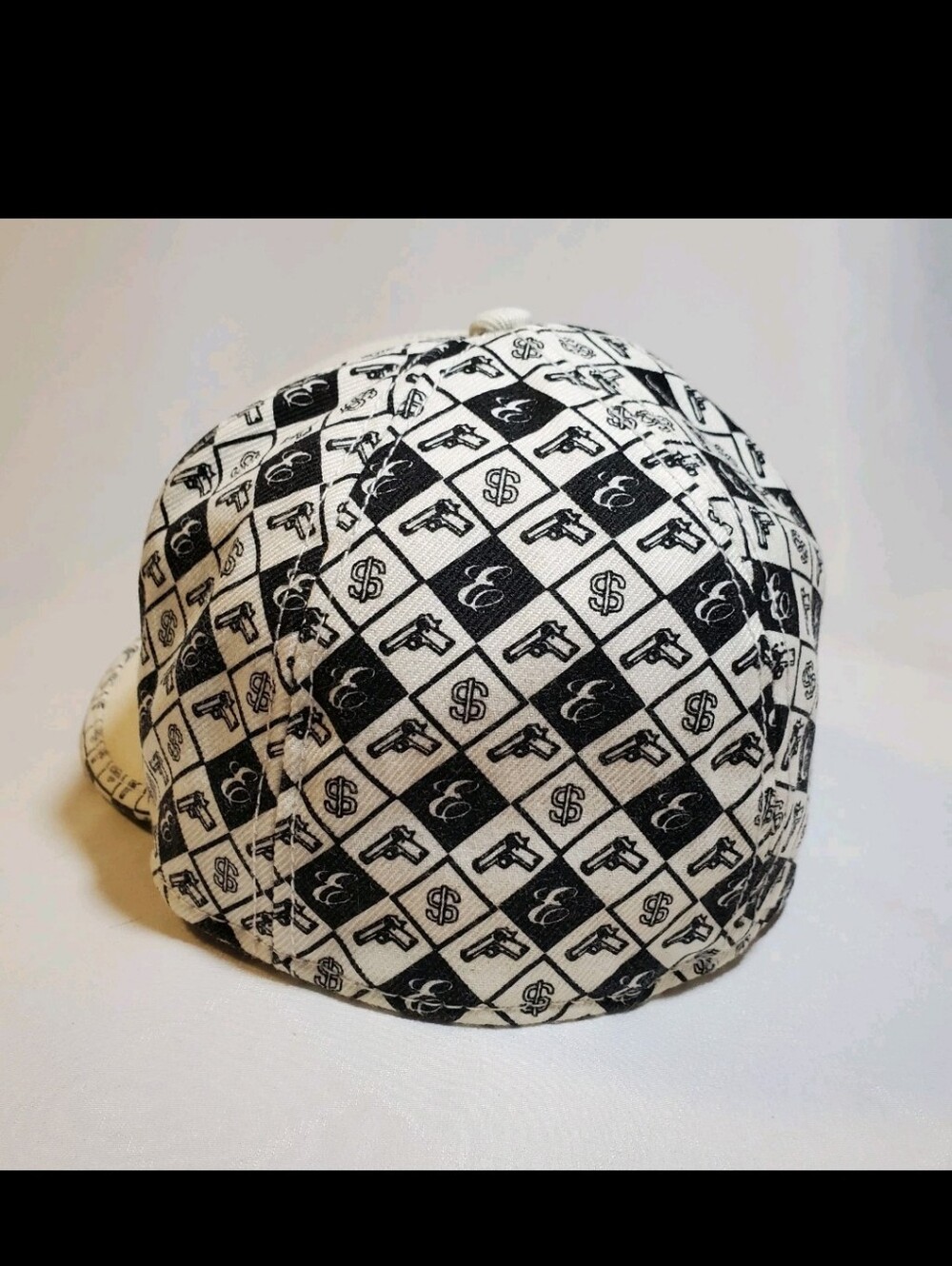 Vintage Eazy E Hat Fitted 7 3/8 Compton NWA Y2K Lazeeke Legend Cap - Picture 5 of 11
